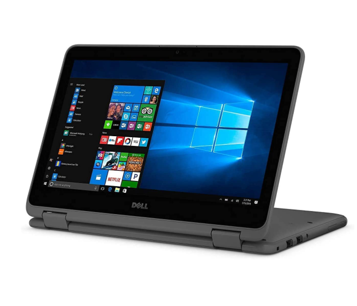 Dell Latitude 3190 11.6 inch Touch Display Intel Pentium 8GB RAM 128GB SSD Windows 10 Pro - Black - Zoom Image 3