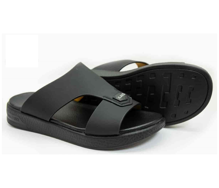 Finities 1337-02 44 EU MCloud Flat Comfort Sandal for Men - Black - Zoom Image