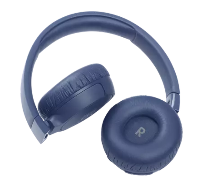 JBL Tune 660 Wireless On-ear Active Noise-Cancelling Headphones - Blue - Zoom Image 5