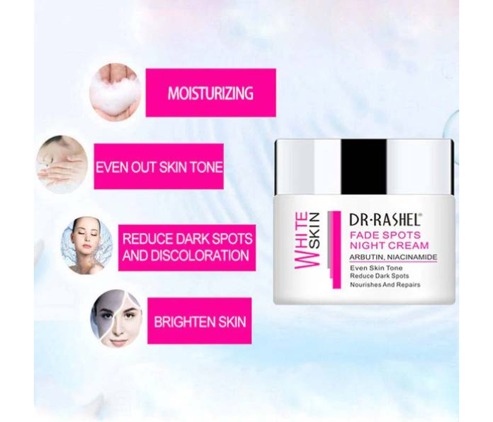 Dr Rashel 50g Whitening Fade Night Cream For All Skin Types - Zoom Image 4