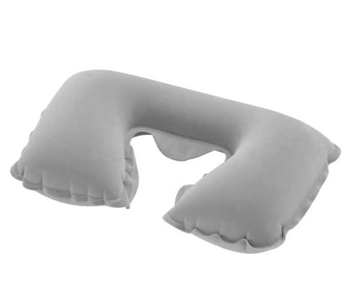 Bestway 67006 Flocked InflatableTravel Pillow - White - Zoom Image