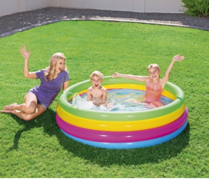 Bestway 51117 1.57M X H46Cm Vinyl Swimming Kids Play Pool -Blue And Yellow - Zoom Image 2