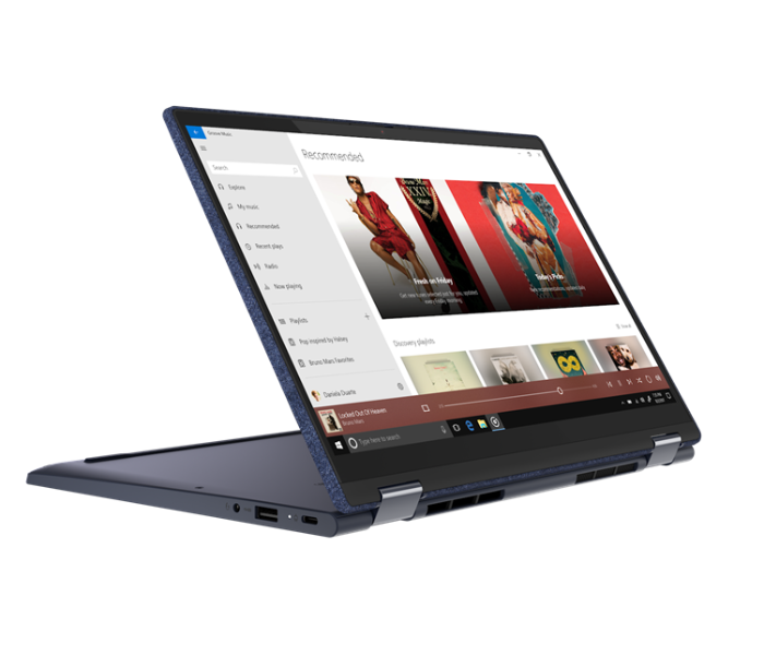 Lenovo IdeaPad Yoga 6 82ND00AHAX 13.3 Inch AMD Ryzen 7 5700U 16GB RAM 1TB SSD Windows 11 - Blue - Zoom Image 7