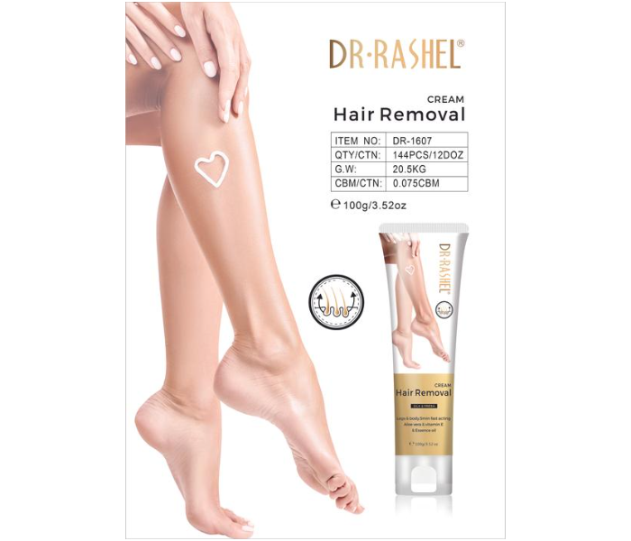 Dr Rashel 100g Silk and Fresh Hair Removal Cream For All Type Skin - Zoom Image 3