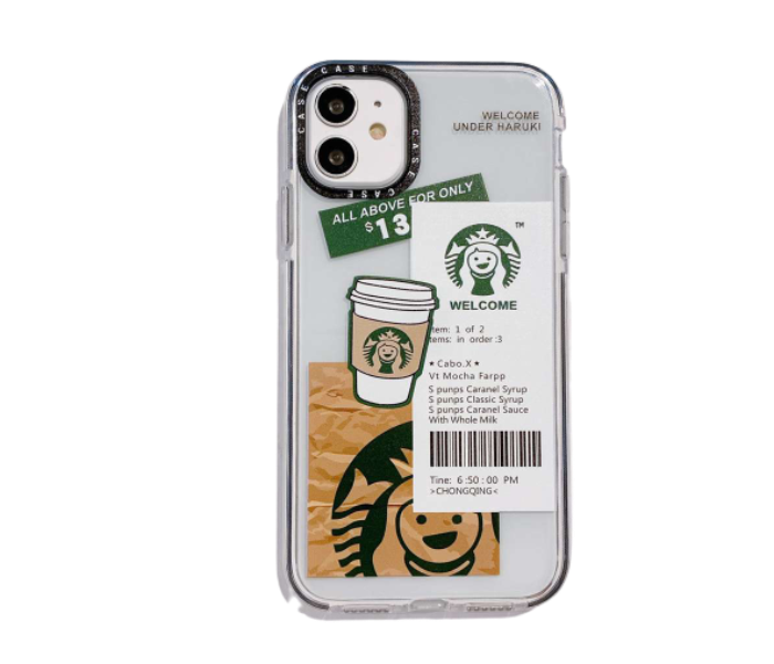 Lab 6 LBSB006 Star Bucks Iphone X Mobile Case - Transparent - Zoom Image 1