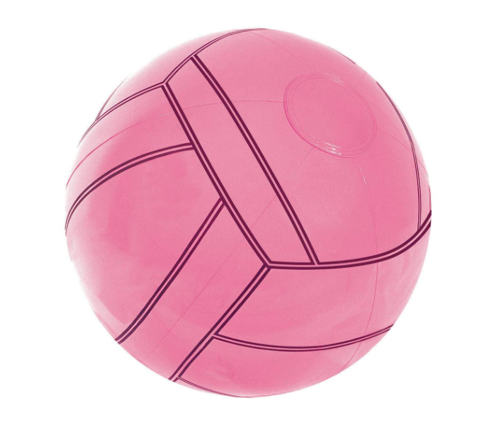 Bestway 3100431004 41 Cm Vinyl Durable Inflatble Beach Ball -Pink - Zoom Image