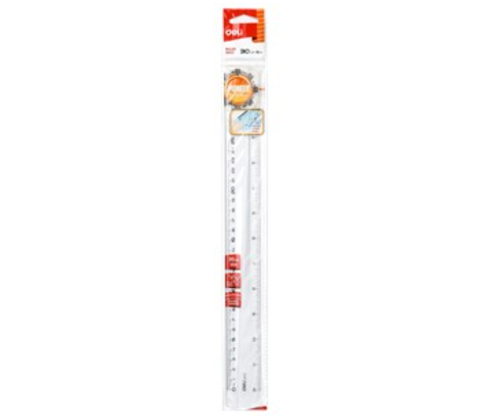 Deli G00312 30 cm Ruler Transparent - Zoom Image