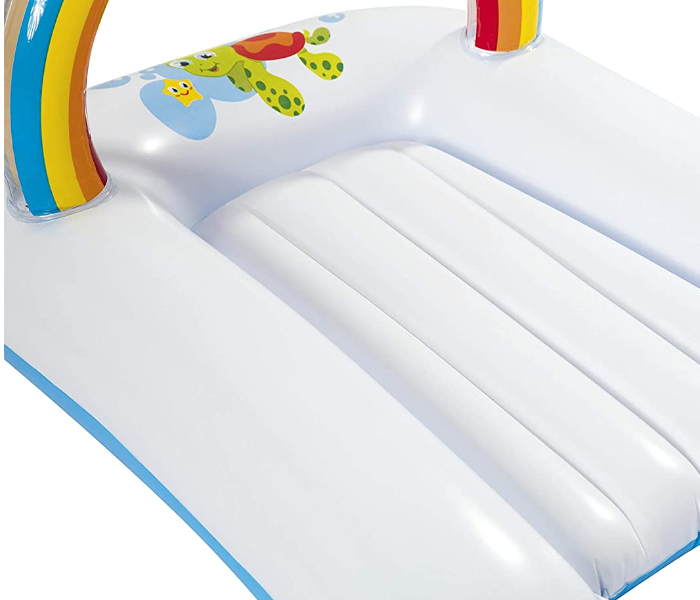 Bestway 52241 81Cm X 63Cm X 46Cm Up in and Over Inflatable Baby Changing Mat -White and Blue - Zoom Image 2