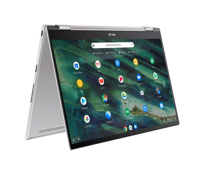 Asus Chromebook Flip C436FA-E10464 14 Inch Touchscreen Intel Core i5 8GB RAM 128GB SSD Chrome OS - Silver - Zoom Image 2