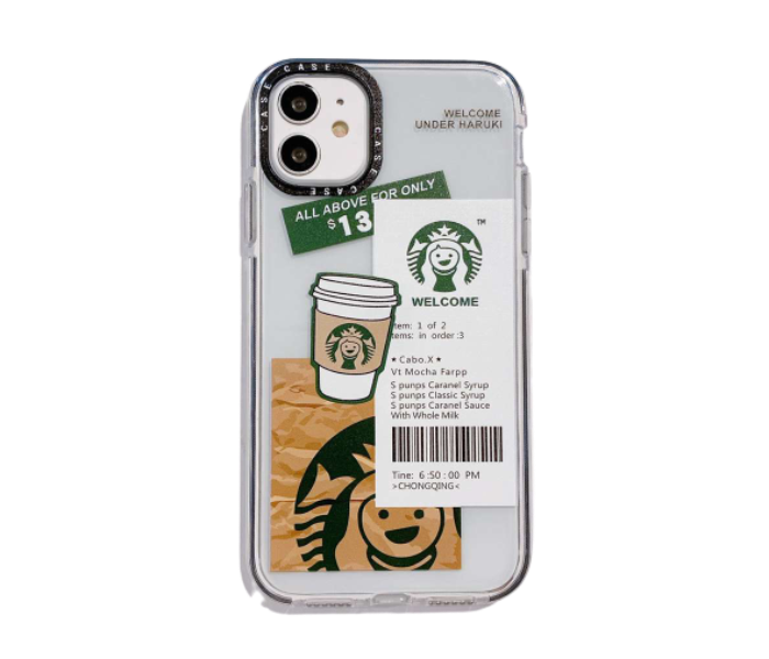 Lab 6 LBSB006 Star Bucks Iphone 12 Mini Mobile Case - Transparent - Zoom Image 1