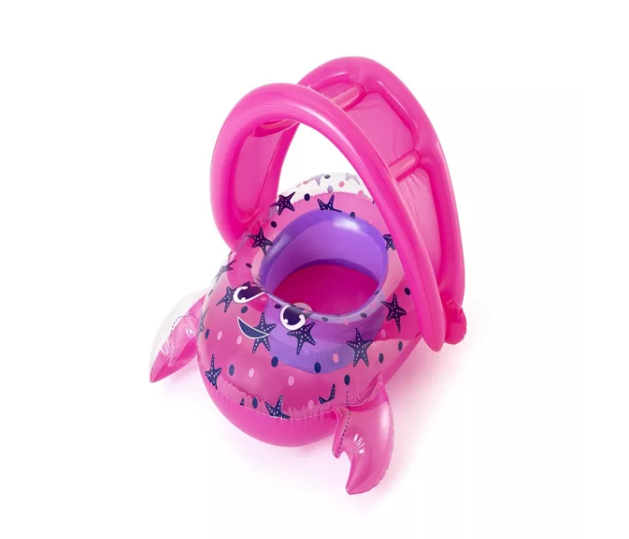 Bestway 34125 86Cm X 66Cm PVC Inflatable Crab Baby Boat -Pink - Zoom Image