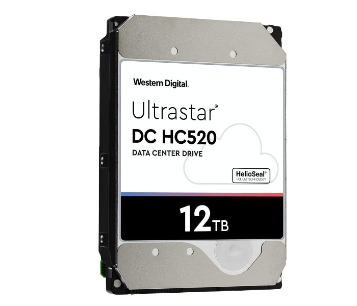 WD HUH721212ALE600 12TB Ultrastar Data Center HC520 SATA HDD - Zoom Image 1