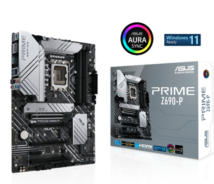 Asus 90MB19Q0-M0EAY0 Prime Z690-P Motherboard  - Zoom Image 1