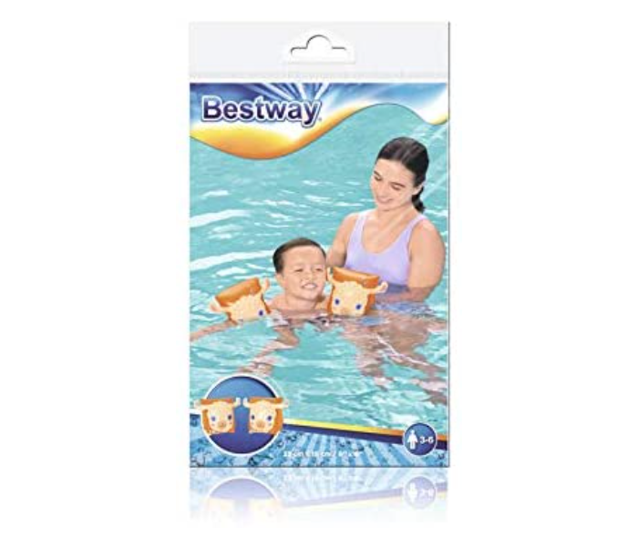 Bestway 32237 PVC Baby Swim Float Swim Armbands -Orange - Zoom Image 3