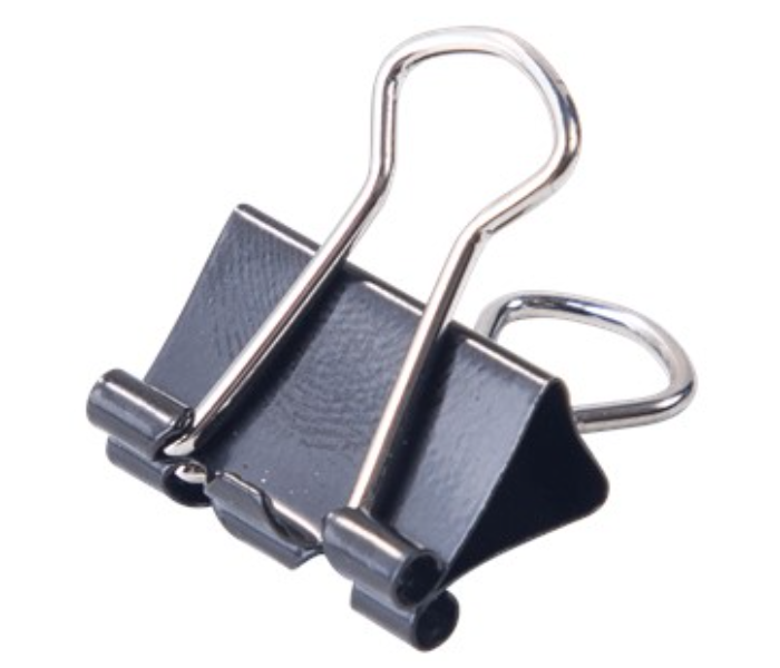 38566 15mm Binder Clips for Papers - Black - Zoom Image