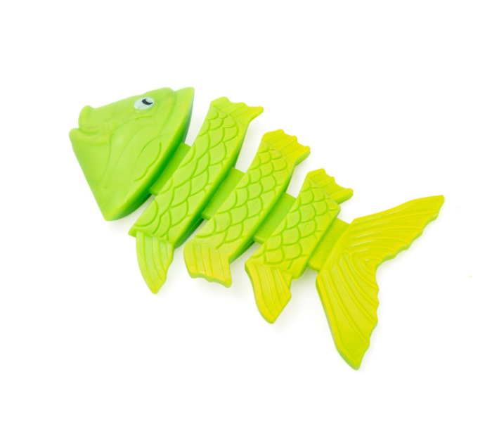 Bestway 26029 PVC Hydro-Swim Squiggle Wiggle Dive Fish Diving Toy -Green - Zoom Image