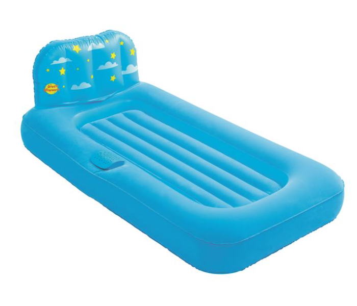 Bestway 67496 1.32M X 76Cm X 46Cm Single Air Mattress For Kids -Blue - Zoom Image 1