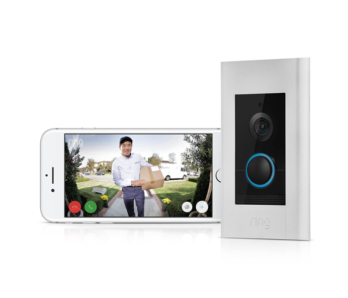 Ring Video Video Doorbell Elite - White - Zoom Image 3