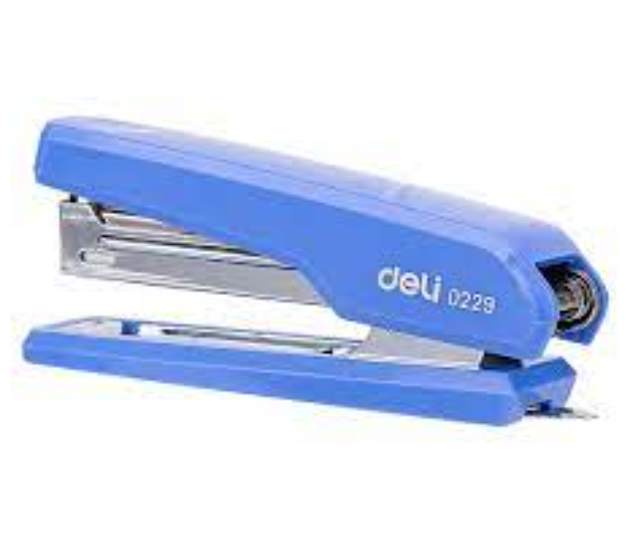 Deli 0229 15 Sheets Stapler Machine - Blue - Zoom Image 2