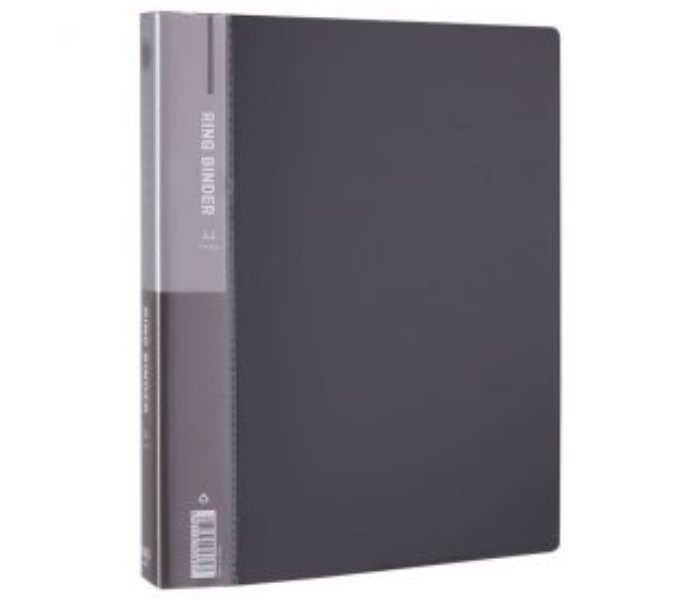 Deli 5382 1 Inch A4 Paper 2D Ring Binder - Black - Zoom Image