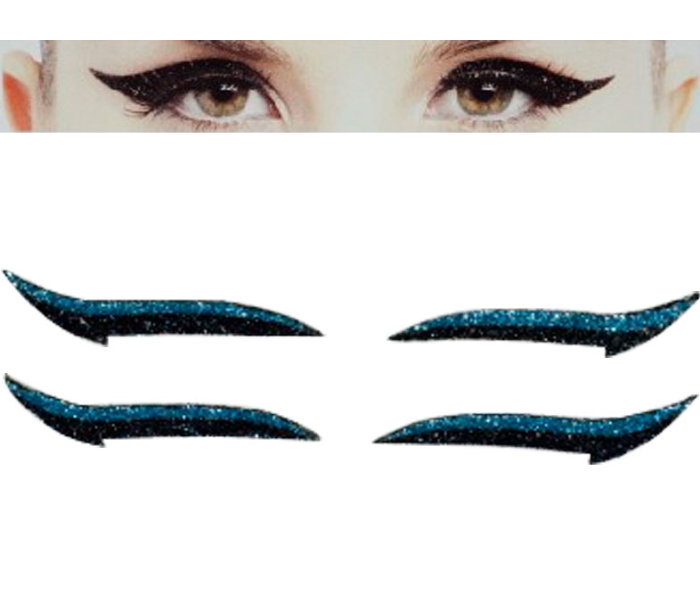 Advik Beauty 7898931981016 2 Pair Self Adhesive Eye Liners - Blue - Zoom Image