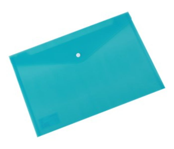 38165 Transparent File Bag for Filing Papers and Documents - Blue - Zoom Image