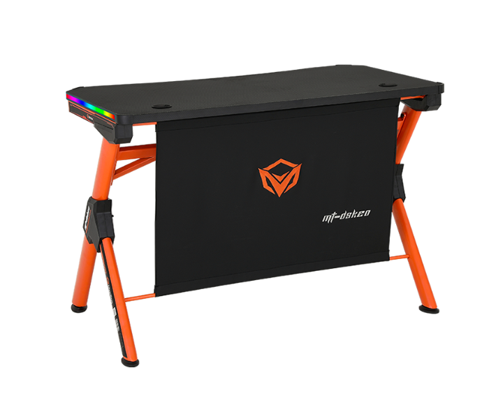 Meetion Mt-Dsk20 Gaming Table - Black and Orange - Zoom Image 3