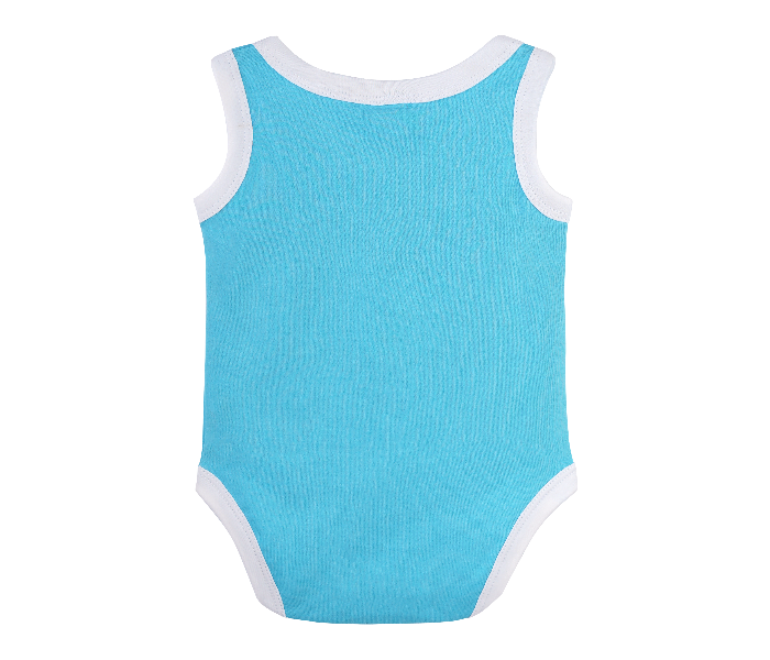 Popees Spock B Sleeveless Comfortable Onesies for 2 Year Babies - Blue - Zoom Image 2