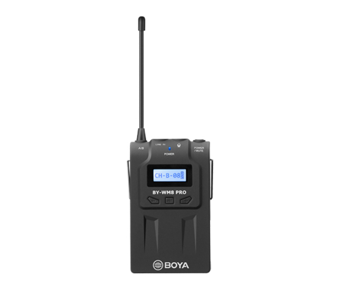 Boya BY-WM8 Pro-K2 UHF Dual-Channel Wireless Lavalier System - Black - Zoom Image 3