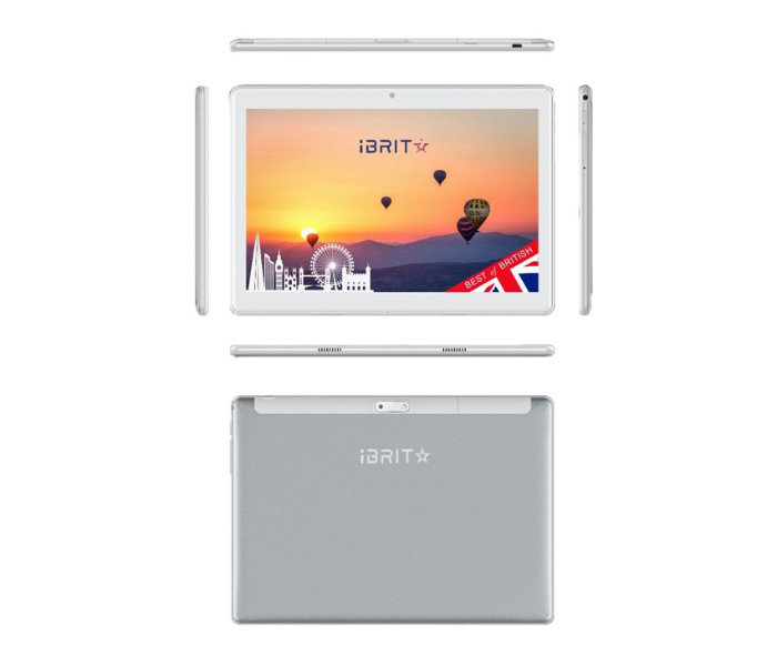 iBrit Max 12 4GB RAM 64GB 10.1 inch 4G Tablet - Silver - Zoom Image 2