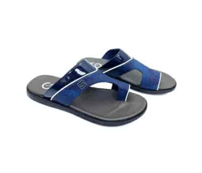 1726-15 42 EU Comfortable Stylish Flat Sandal For Men -Navy - Zoom Image