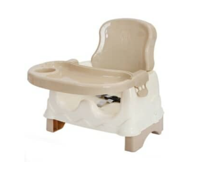 CHW5030 Baby Booster Seat with Dishwasher Safe Feeding Tray - Beige - Zoom Image