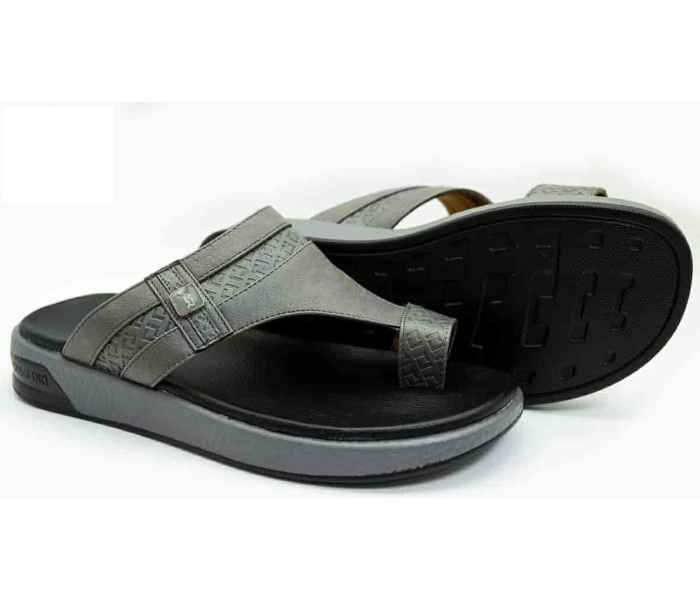 Finities 1339-13 45 EU MCloud Comfort Sandal for Men - Black and Grey - Zoom Image