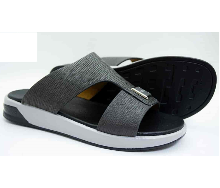 Finities 1335-13 45 EU MCloud Comfort Sandal for Men - Grey and White - Zoom Image