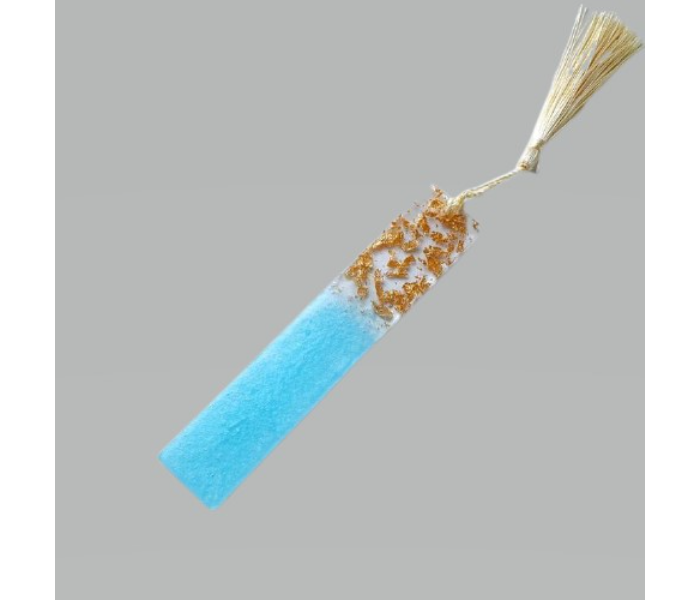 Resin 805 Personalised Stylish and Elegant Bookmark - Blue - Zoom Image