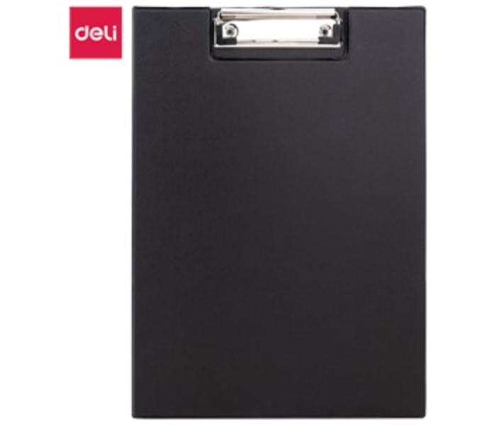 Deli 38154B A4 Paper PP Coated Clip Board - Black - Zoom Image