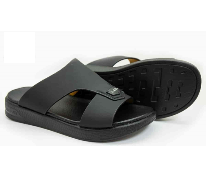 Finities 1337-02 40 EU MCloud Flat Comfort Sandal for Men - Black - Zoom Image