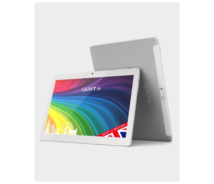 iBrit Max 12 4GB RAM 64GB 10.1 inch 4G Tablet - Silver - Zoom Image 1