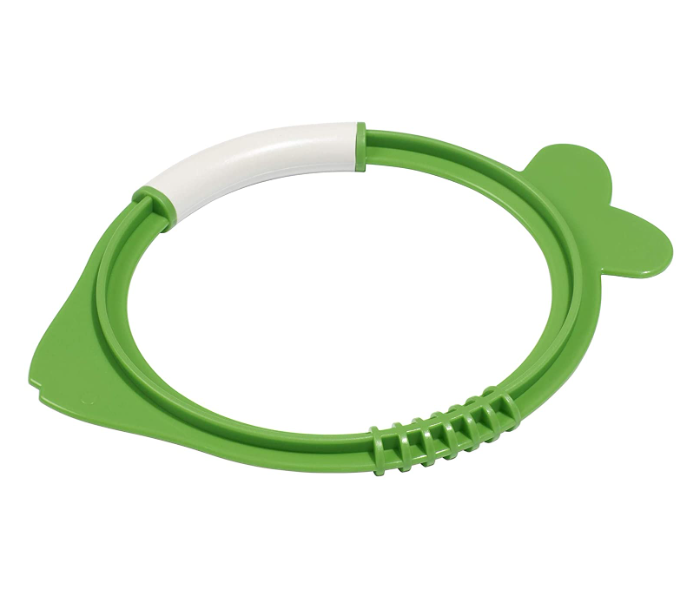 Bestway 26009 Plastic Hydro-Swim Lil Fish Dive Rings Toy -Green - Zoom Image