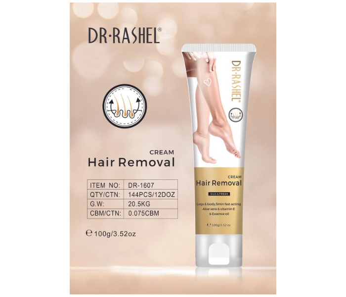 Dr Rashel 100g Silk and Fresh Hair Removal Cream For All Type Skin - Zoom Image 5