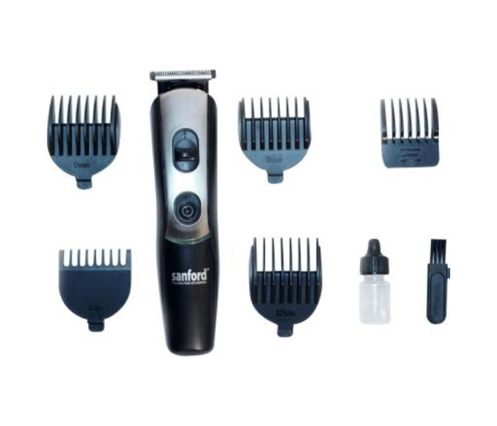 Sanford SF9746HC 10 in 1 Cordless Rechargeable Grooming Kit for Men -Black - Zoom Image 1