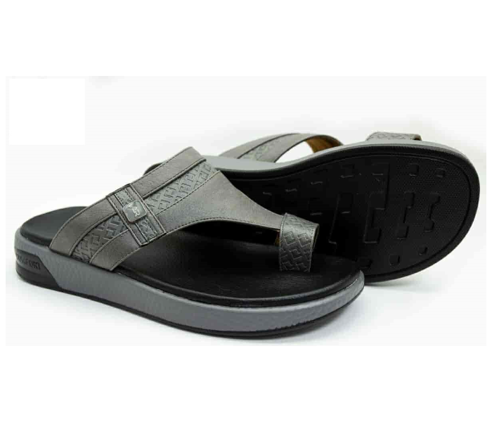 Finities 1339-13 40 EU MCloud Comfort Sandal for Men - Black and Grey - Zoom Image