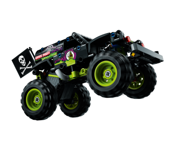 Lego 212 Piece Monster Jam Grave Digger Interactive Building Toy for Kids - Zoom Image 5