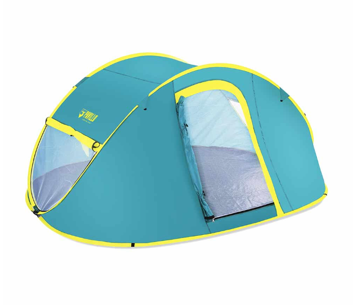 Bestway 68087 Portable Backpacking 4 Person Camping Tent -Blue - Zoom Image 1