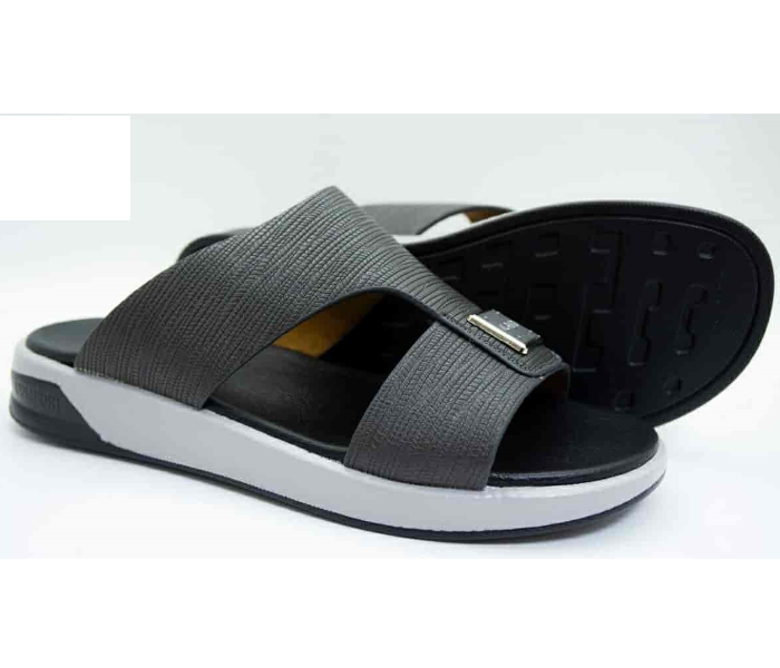 Finities 1335-13 42 EU MCloud Comfort Sandal for Men - Grey and White - Zoom Image