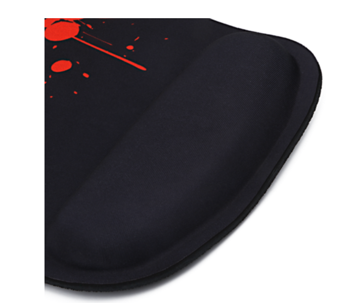 Redragon P020 LIBRA Gel Gaming Mouse Pad with Wrist Rest Support - Black - Zoom Image 3