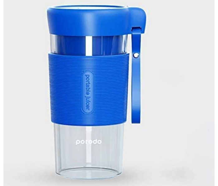 Porodo PD-PRJ350-BL 50W High-Powered Motor Portable Electric USB Rechargeable Juicer- Blue - Zoom Image 1