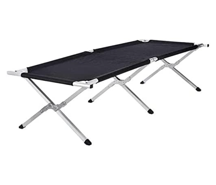 Bestway 68065 Polyester Camping Steel Foldable Single Bed -Black - Zoom Image 3