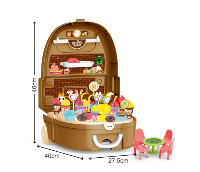 Dessert Suitcase Portable Activity Toy For Kids - Zoom Image 2