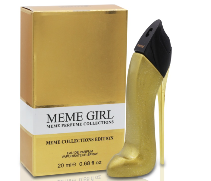 Meme Girl 20ml Eau De Parfum Vaporisateur Gold Spray for Women - Zoom Image